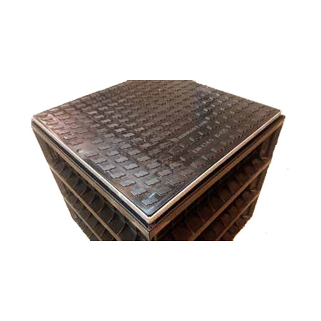 Composiet deksel + gegalvaniseerd frame t.b.v. Quick box