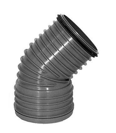 PP afvoer bocht 45° pragma