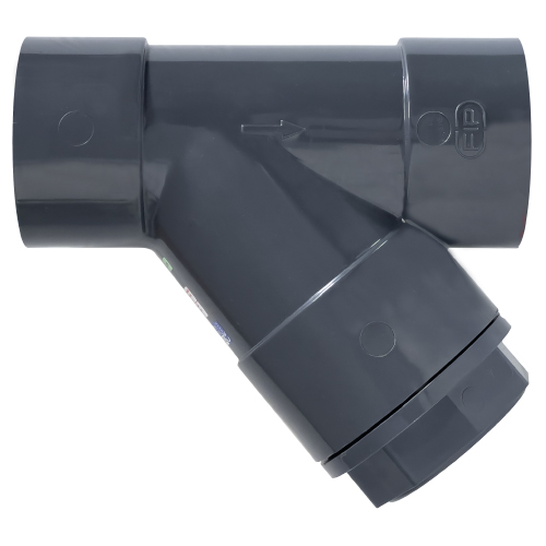 1261-000110 PVC vuilvanger 45° RVUIT EPDM 110 mm PN 4 met lijmmof