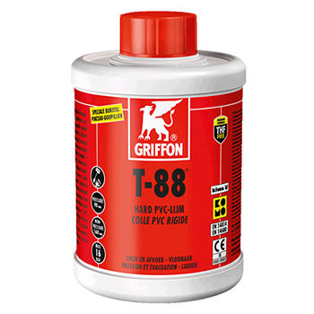1712-088014 Griffon lijm voor PVC T-88 250 ml