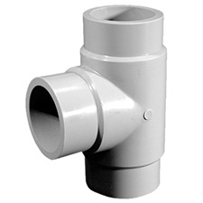 PP T-stuk 90° stuiklas SDR 11