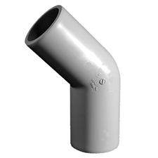 PP knie 45° stuiklas SDR 11