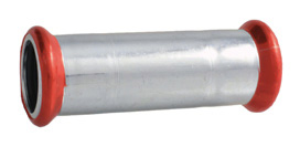 30271-000015 Verzinkt koppeling overschuif 15 mm press