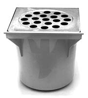 4002-000000 ABS vloerput o.u. 200x200 mm
