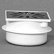 4210-000000 ABS doucheput o.u. 100x100 mm