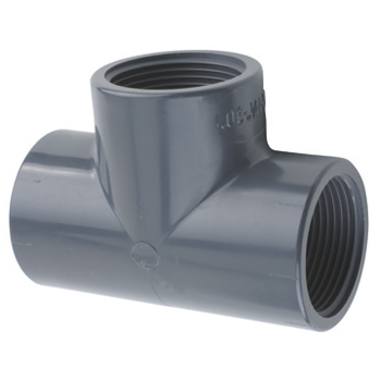 PVC HD draad T-stuk 90°