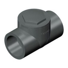 PVC terugslagklep met hangende schijf