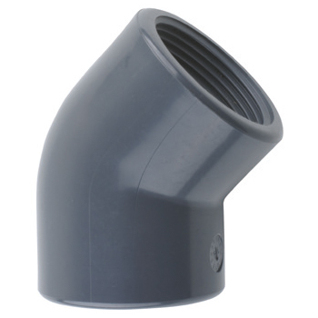 PVC HD knie 45° lijm x bin.