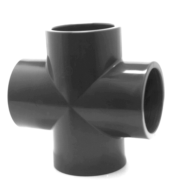 PVC HD kruisstuk 90°