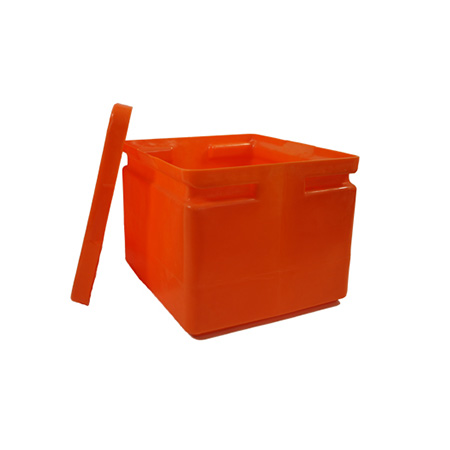 6012-100000 Transportbox lasmachine oranje groot