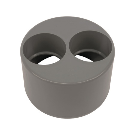 PVC afvoer dubbele verloopring