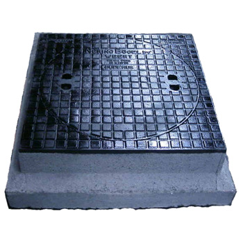 Beton putafdekking met GY deksel dicht