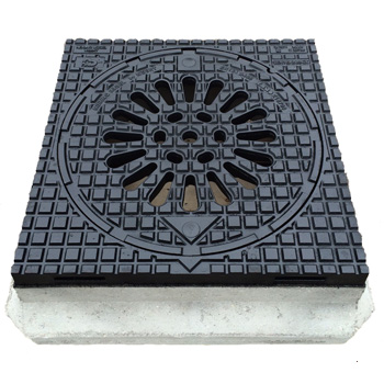 Beton putafdekking met GY roosterdeksel