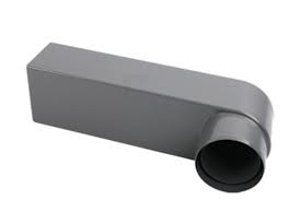 9374-080070 PVC afvoer HWA stadsuitloop 80-70 mm