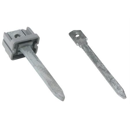 9386-000000 Verzinkt inslagpen t.b.v. PVC RWA beugel