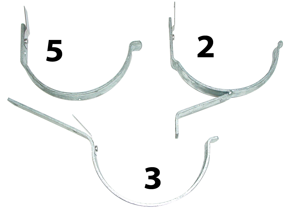 9396-150200 Verzinkt mastgootbeugel 150 mm type 2