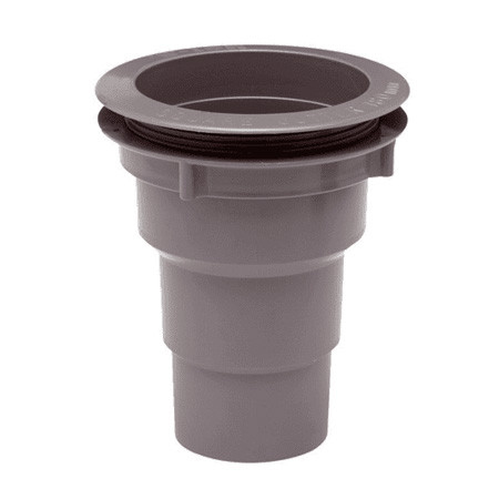 PVC gootuitloop voor bakgoot met wartel